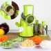 Овочерізка мультислайсер Tabletop Drum Grater Kitchen Master Терка для овочів та фруктів 3 насадки. Колір: зелений - фото 8