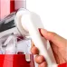 Овощерезка мультислайсер Tabletop Drum Grater Kitchen Master Терка для овощей и фруктов 3 насадки. Цвет: красный - фото 12