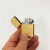 Зажигалка бензиновая Zorro HL-366, зажигалка на день рождения, ветрозащитная зажигалка. Цвет: золотой - фото 2