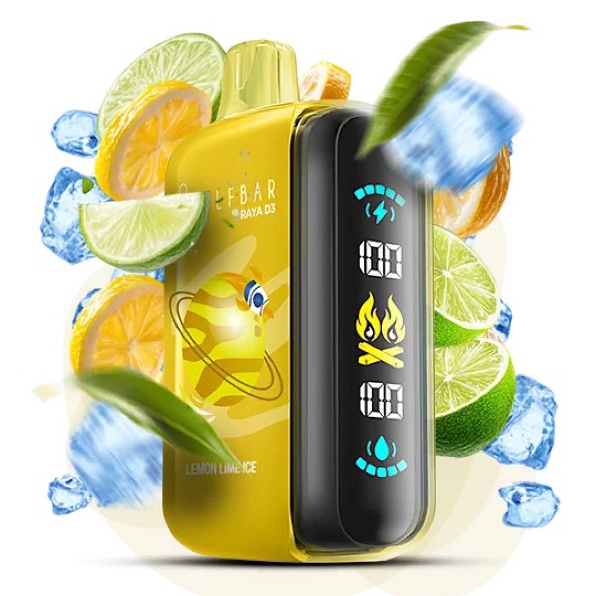 Elf Bar Raya D3 25000. Лимон Лайм (Lemon Lime Ice)