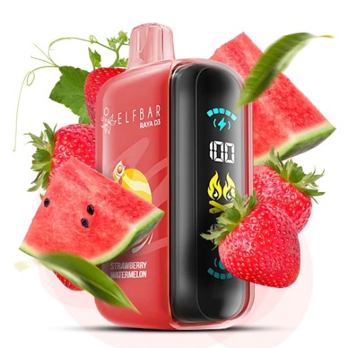 Elf Bar Raya D3 25000. Полуниця Кавун (Strawberry Watermelon)