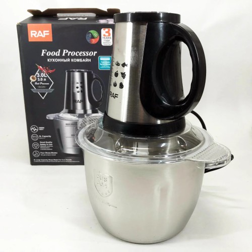 Блендер RAF R.7032 кухонный измельчитель из нержавеющей стали 3 л 1000 Вт, Блендер для детского пюре