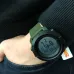 Часы наручные мужские SKMEI 1213AG ARMY GREEN BIG SIZE, брендовые мужские часы. Цвет: зеленый