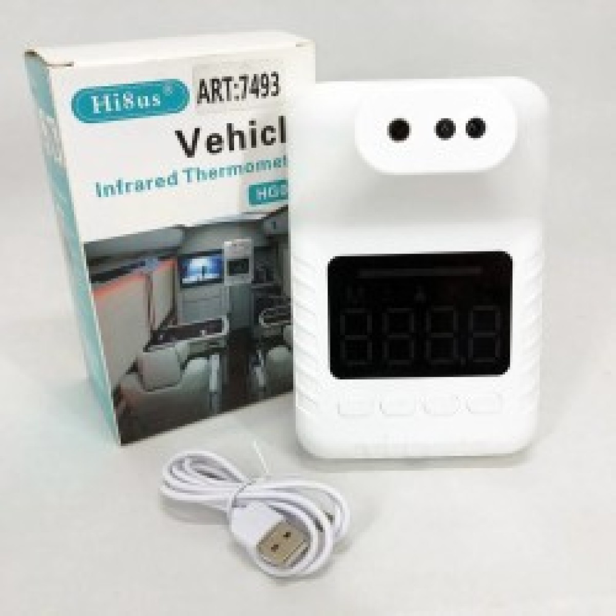 Стационарный бесконтактный термометр Hi8us HG 02 с голосовыми уведомлениями, Термометр электронный (арт. 11203)