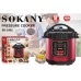 Мультиварка Sokany SK-2402 електрична скороварка з чашею 5л з антипригарним покриттям 1000Вт - фото 2