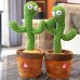 Танцующий кактус поющий 120 песен с подсветкой Dancing Cactus TikTok игрушка Повторюшка кактус - фото 2
