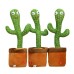 Танцующий кактус поющий 120 песен с подсветкой Dancing Cactus TikTok игрушка Повторюшка кактус - фото 21