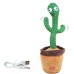 Танцующий кактус поющий 120 песен с подсветкой Dancing Cactus TikTok игрушка Повторюшка кактус - фото 24
