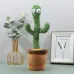 Танцующий кактус поющий 120 песен с подсветкой Dancing Cactus TikTok игрушка Повторюшка кактус