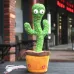 Танцующий кактус поющий 120 песен с подсветкой Dancing Cactus TikTok игрушка Повторюшка кактус