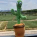 Танцующий кактус поющий 120 песен с подсветкой Dancing Cactus TikTok игрушка Повторюшка кактус