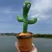 Танцующий кактус поющий 120 песен с подсветкой Dancing Cactus TikTok игрушка Повторюшка кактус