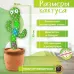 Танцующий кактус поющий 120 песен с подсветкой Dancing Cactus TikTok игрушка Повторюшка кактус