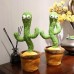 Танцующий кактус поющий 120 песен с подсветкой Dancing Cactus TikTok игрушка Повторюшка кактус - фото 5