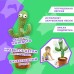 Танцующий кактус поющий 120 песен с подсветкой Dancing Cactus TikTok игрушка Повторюшка кактус - фото 52