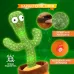 Танцующий кактус поющий 120 песен с подсветкой Dancing Cactus TikTok игрушка Повторюшка кактус