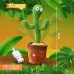 Танцующий кактус поющий 120 песен с подсветкой Dancing Cactus TikTok игрушка Повторюшка кактус