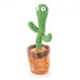 Танцующий кактус поющий 120 песен с подсветкой Dancing Cactus TikTok игрушка Повторюшка кактус - фото 7
