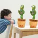 Танцующий кактус поющий 120 песен с подсветкой Dancing Cactus TikTok игрушка Повторюшка кактус