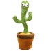 Танцующий кактус поющий 120 песен с подсветкой Dancing Cactus TikTok игрушка Повторюшка кактус - фото 9
