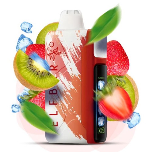 Elf Bar Ice King 30000. Клубника Киви (Strawberry Kiwi Ice)