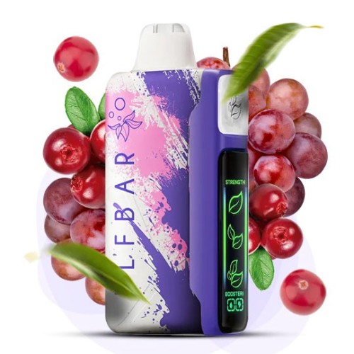 Elf Bar Nic King 30000. Виноград Журавлина (Grape Cranberry)