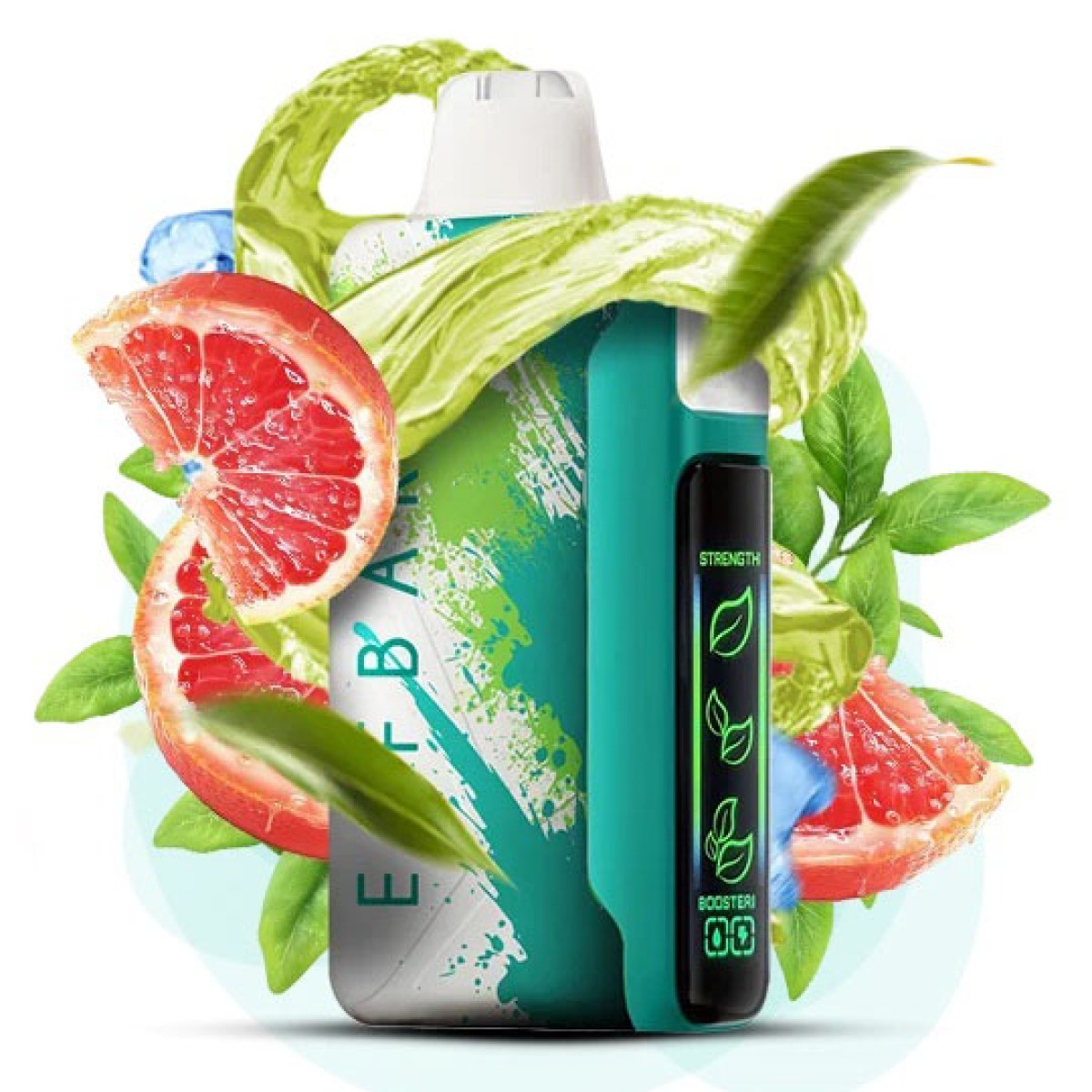Elf Bar Nic King 30000. Зеленый чай с грейпфрутом (Grapefruit Green Tea) (арт. 13537)