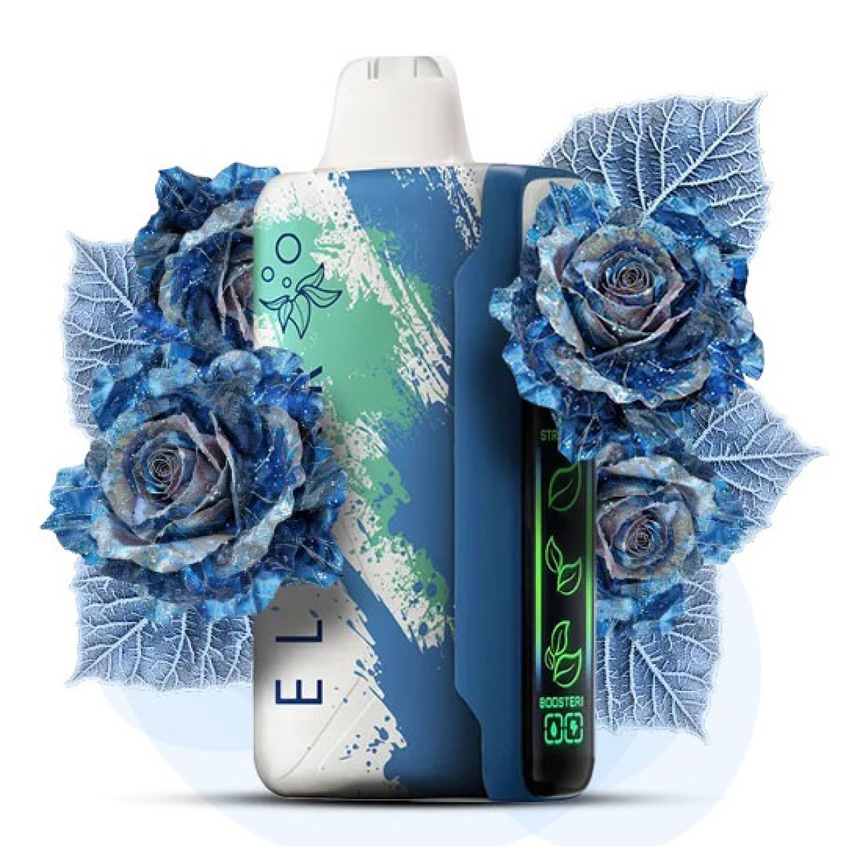 Elf Bar Nic King 30000. Ледяная Синяя Роза (Icy Blue Rose) (арт. 13538)