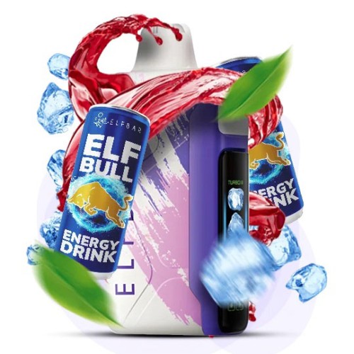 Elf Bar Ice King 30000. Енергетик (ELF BULL)