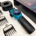 Машинка для стрижки акумуляторна VGR V-886C BLUE - фото 8