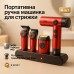 Набор VGR STEPLERSS RPO 4 IN 1 RED, машинка для стрижки, триммер, электробритва, фен - фото 6