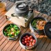 Набір посуду Naturehike CNK2450CF01 2 каструлі, чайник, сковорідка - фото 2