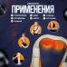 Электрический массажёр роликовый с инфракрасным излучением, массажер для шеи, Massager of Neck Kneading