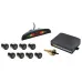 Парктроник (парковочный радар) Assistant Parking Sensor, 8 черных датчиков - фото 8
