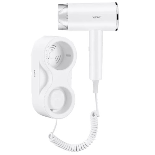 Фен настенный VGR V-407. Цвет: белый
