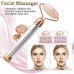 Массажер ролик электрический для лица Facial Roller Massager. Цвет: бежевый - фото 16