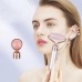Массажер ролик электрический для лица Facial Roller Massager. Цвет: бежевый - фото 6