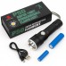 Фонарь аккумуляторный Bailong BL-611-P50, Фонарик полис, Тактичный фонарь, Ручной фонарик led - фото 14