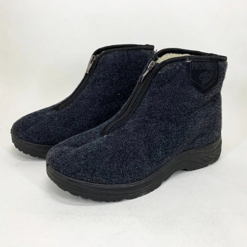 Ботинки мужские утепленные на застежке 41р 27см, войлочные бурки, домашние мужские валенки