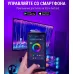 Светодиодная лента SMD 5050 RGB LED 5 м IP65 с bluetooth контролем. подключение 220V - фото 37