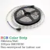 Светодиодная лента SMD 5050 RGB LED 5 м IP65 с пультом и блоком питания 220v, 5м, Лента светодиодная 5050