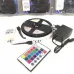 Светодиодная лента SMD 5050 RGB LED 5 м IP65 с пультом и блоком питания 220v, 5м, Лента светодиодная 5050