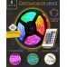 Светодиодная лента SMD 5050 RGB LED 5 м IP65 с пультом и блоком питания 220v, 5м, Лента светодиодная 5050 (арт. 11516) - фото 38