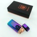 Електрична та газова запальничка Україна з USB-зарядкою HL-432, Юсб запальничка. Колір: хамелеон - фото 2
