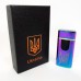 Електрична та газова запальничка Україна з USB-зарядкою HL-432, Юсб запальничка. Колір: хамелеон - фото 3