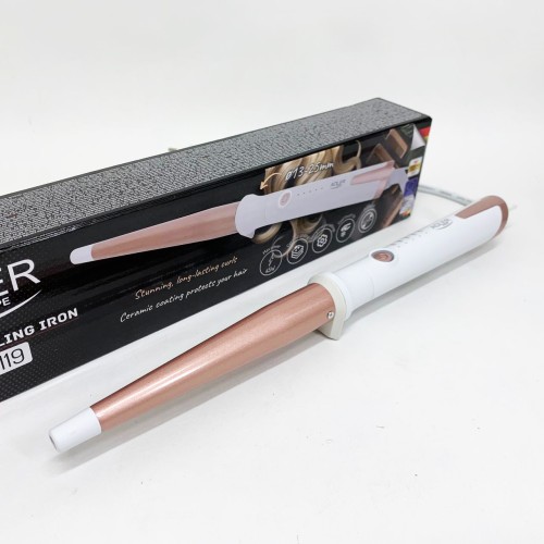 Плойка конічна Adler AD 2119 керамічне покриття від 13 до 25 мм 45Вт