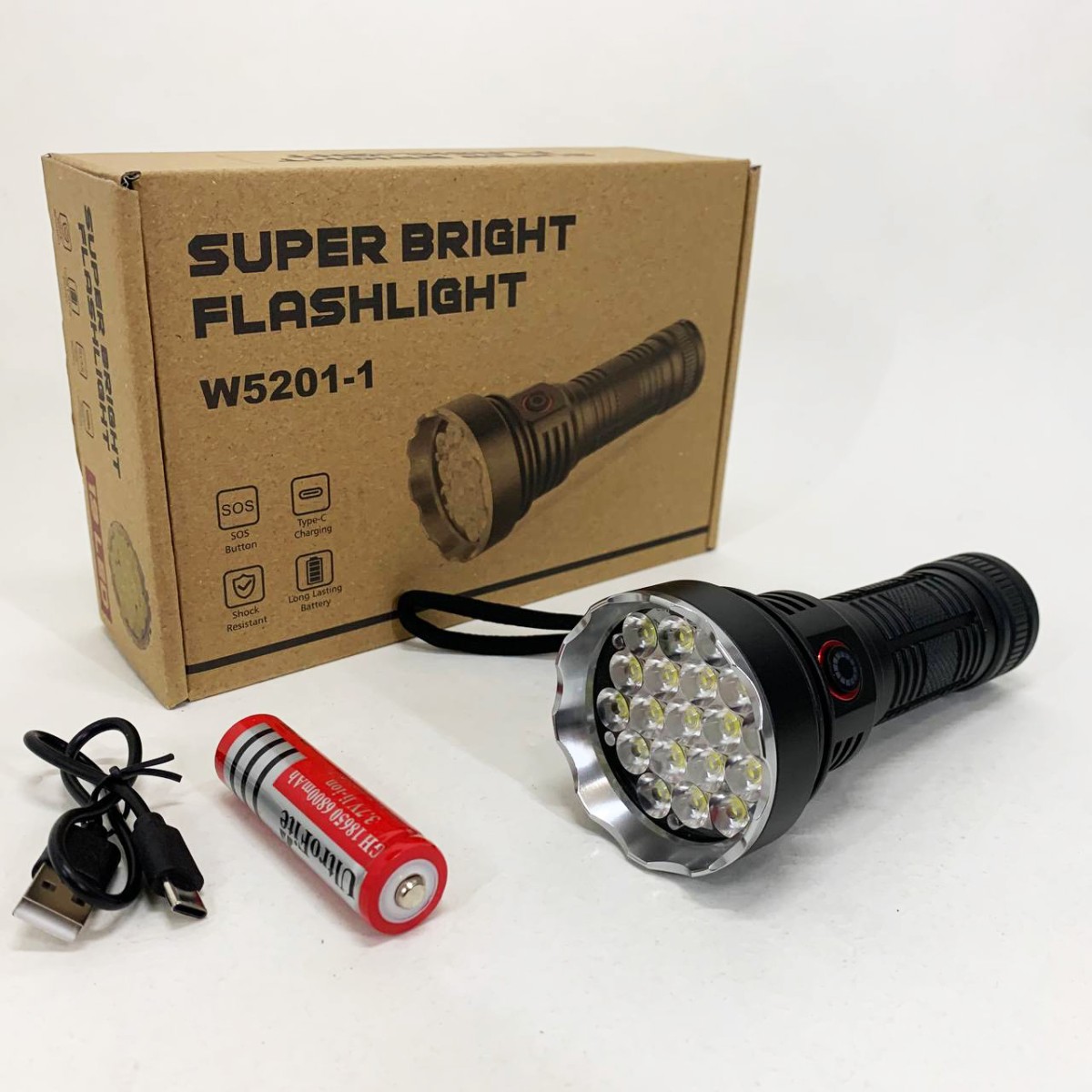 Фонарь W5201-1-19 ULTRA BRIGHT LED (арт. 23472)
