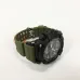 Часы наручные мужские SKMEI 1283AG ARMY GREEN, армейские часы противоударные. Цвет: зеленый
