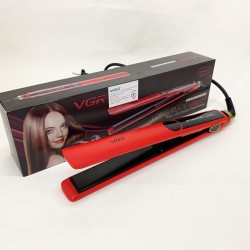 Плойка для волос VGR V-518 RED выпрямитель с керамическими пластинами