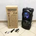 Колонка ZQS-8201 Беспроводная переносная акустическая Bluetooth с подсветкой микрофоном AUX пульт Д/У